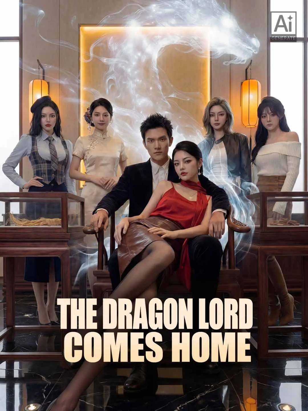 The Dragon Lord Comes Home short drama poster