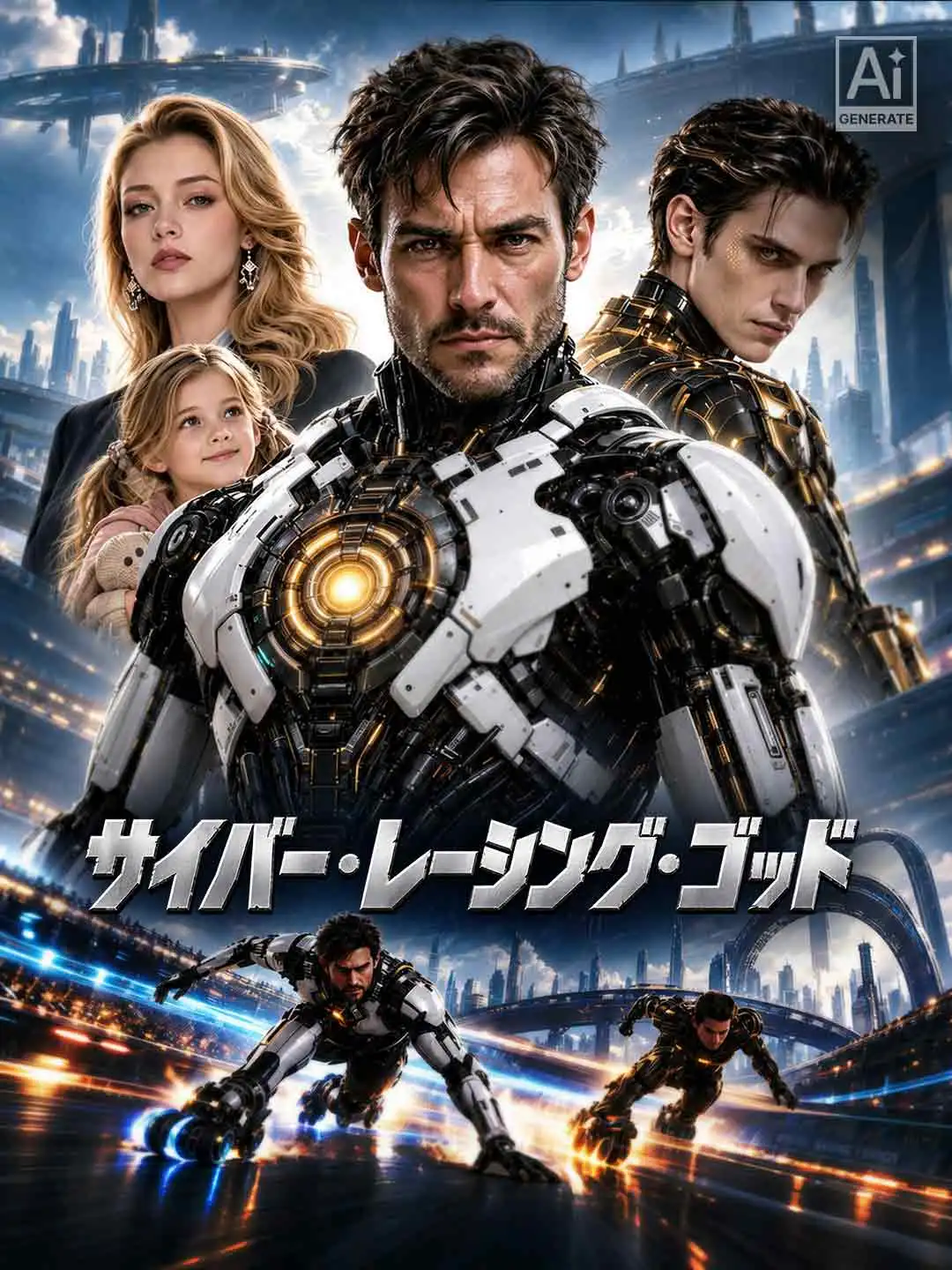 サイバー・レーシング・ゴッド short drama poster