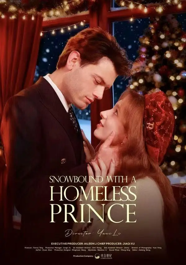 Snowbound with a Homeless Prince short drama poster