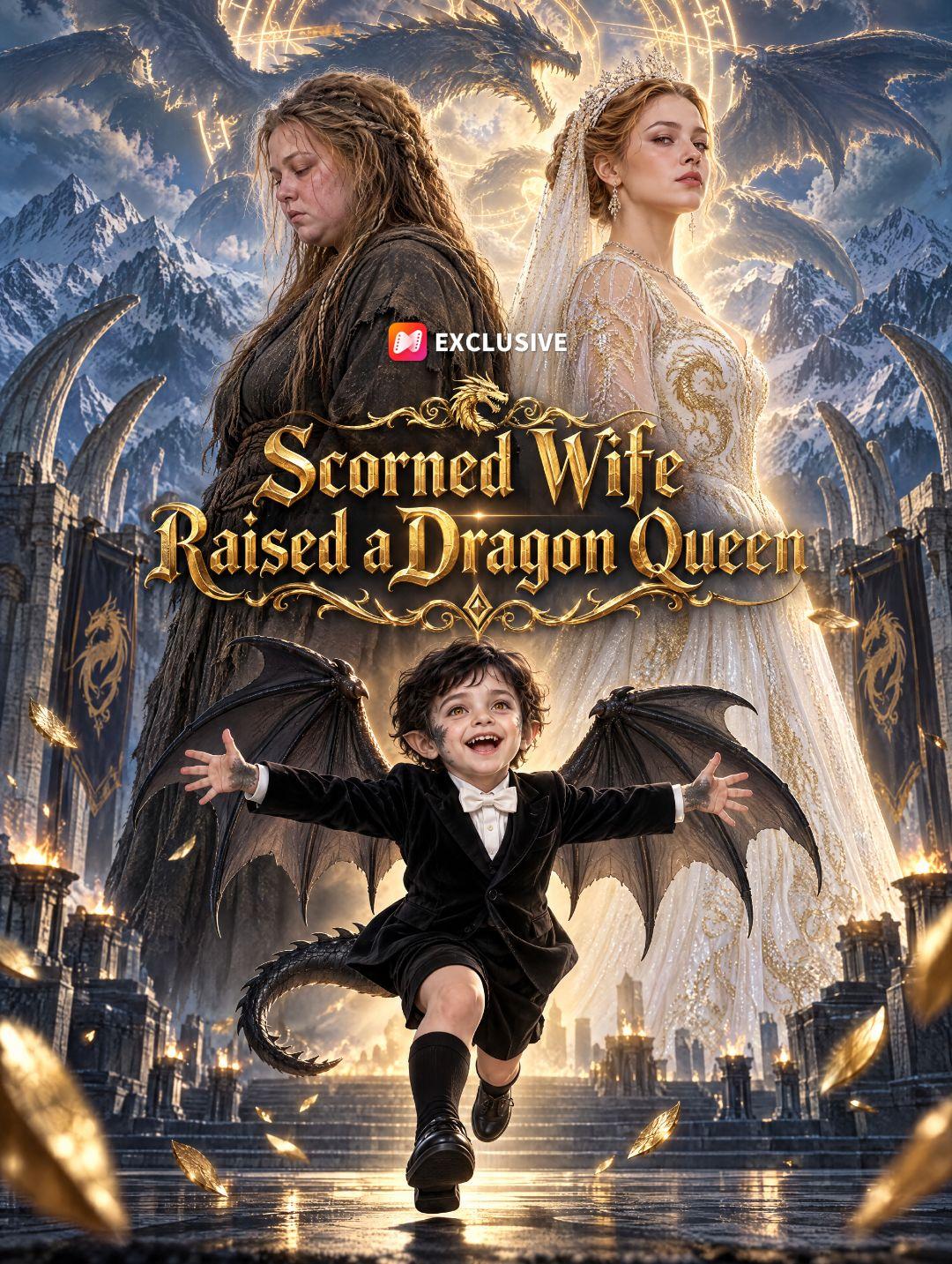 Scorned Wife Raised a Dragon Queen short drama poster