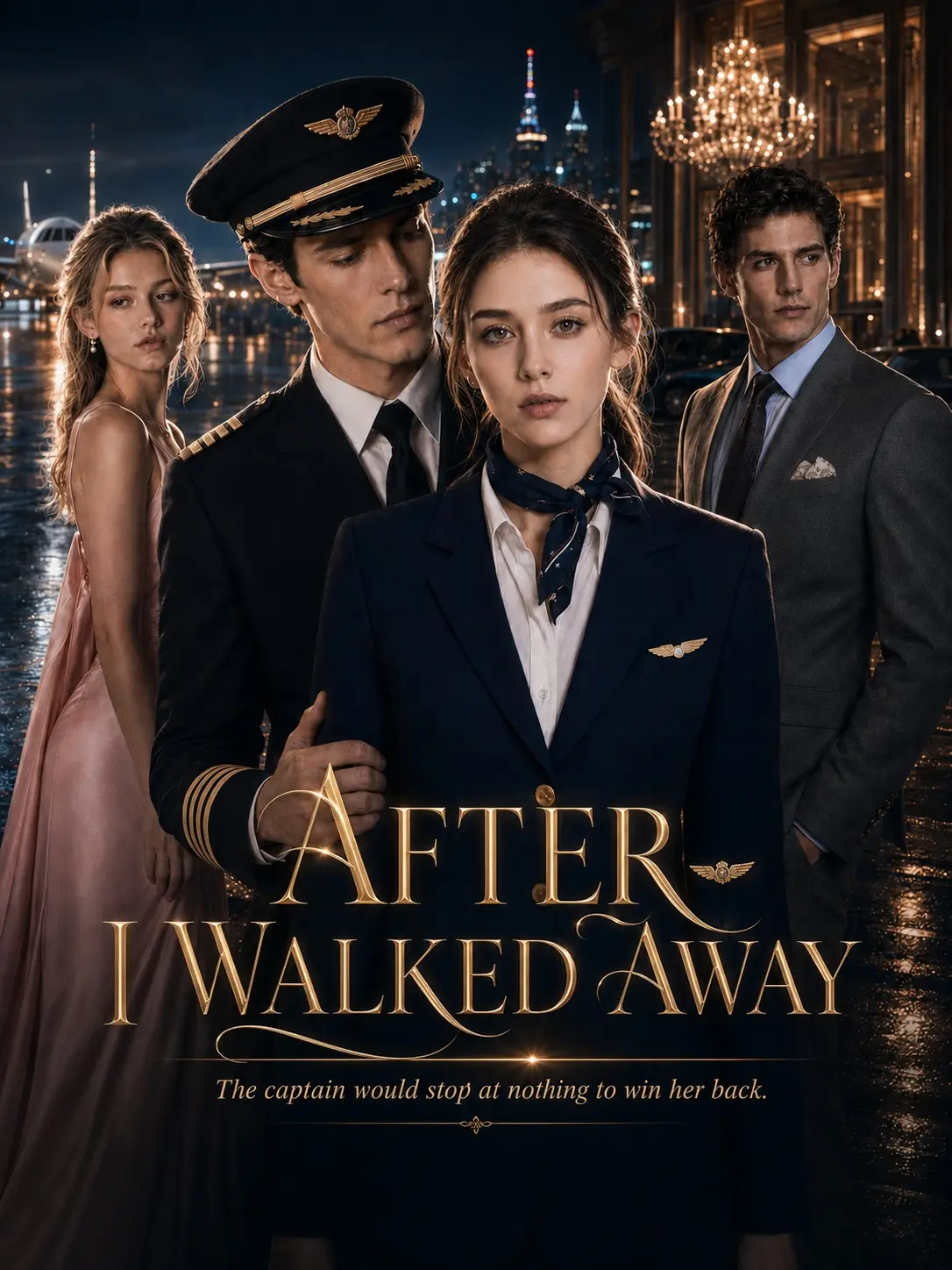 AFTER I WALKED AWAY :The captain would stop at nothing to win her back short drama poster