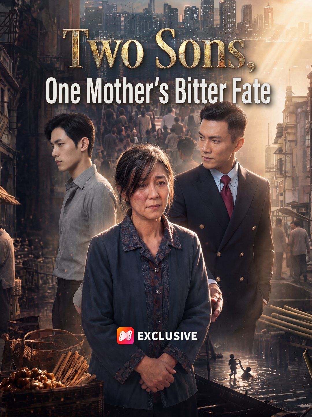 Two Sons, One Mother’s Bitter Fate short drama poster