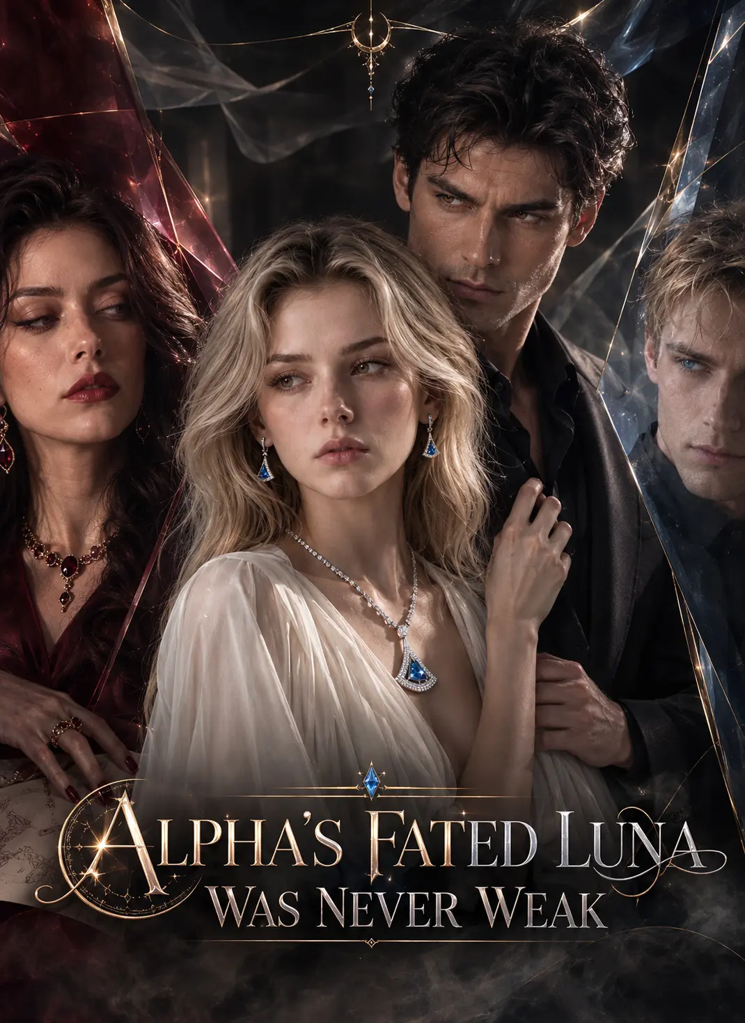 Alpha's fated Luna was never weak short drama poster