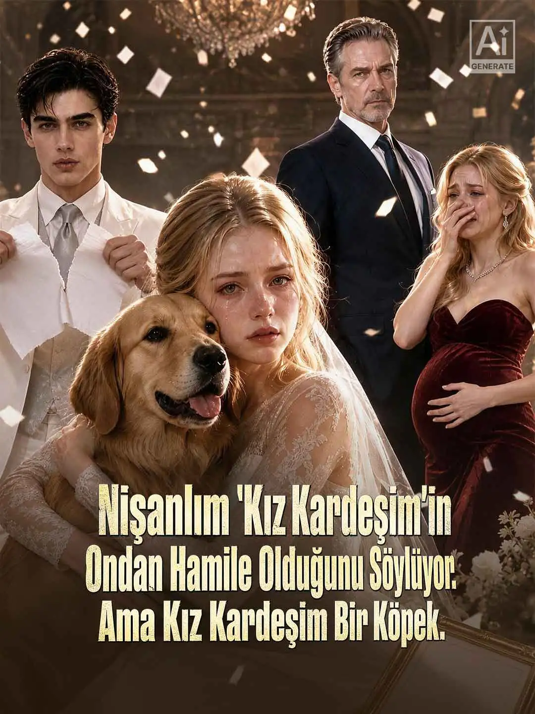 Nişanlım 'Kız Kardeşim'in Ondan Hamile Olduğunu Söylüyor. Ama Kız Kardeşim Bir Köpek. short drama poster