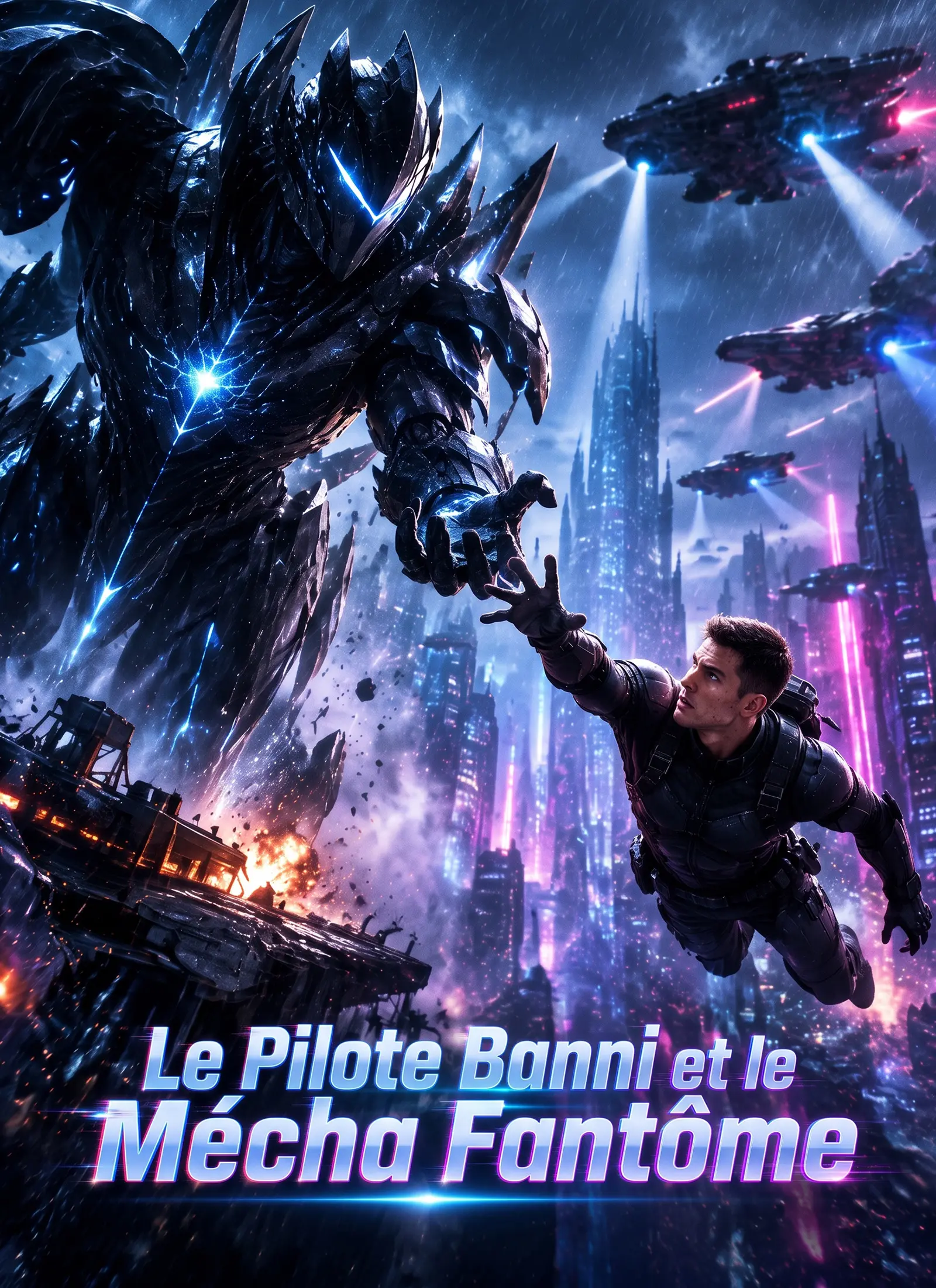 Le Pilote Banni et le Mécha Fantôme short drama poster