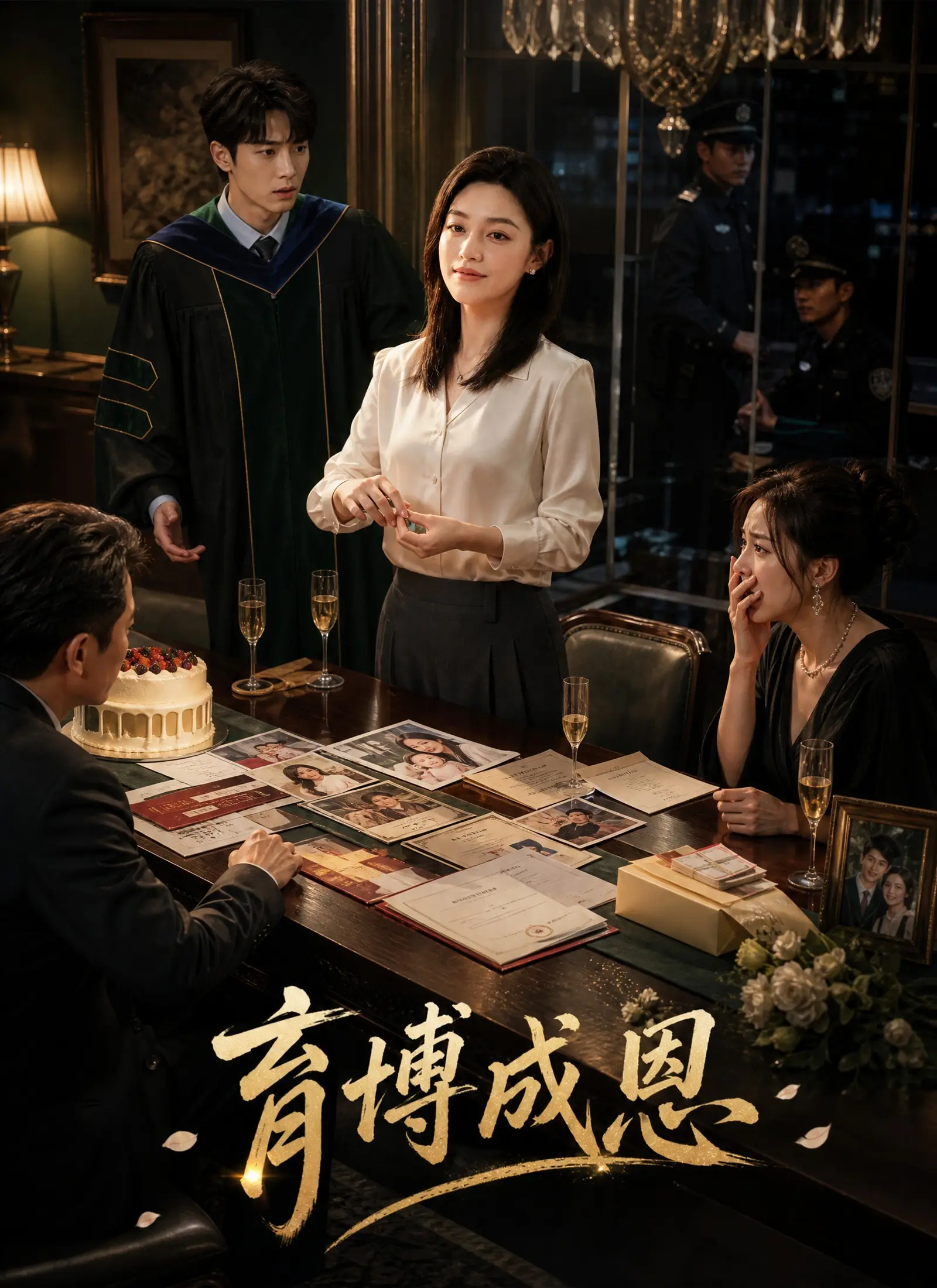 育博成恩 short drama poster