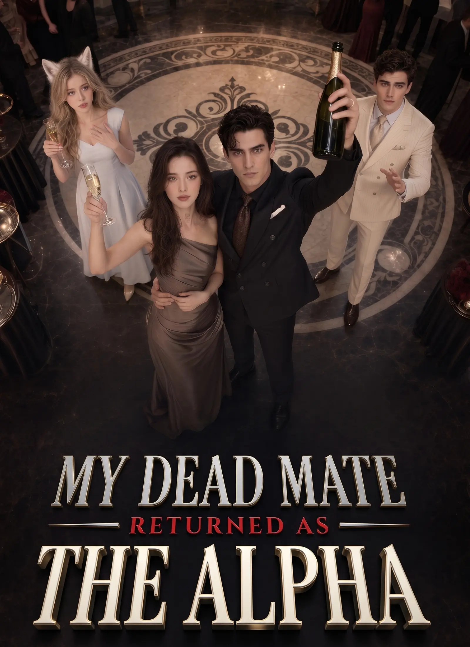 MY DEAD MATE RETURNED AS THE ALPHA short drama poster