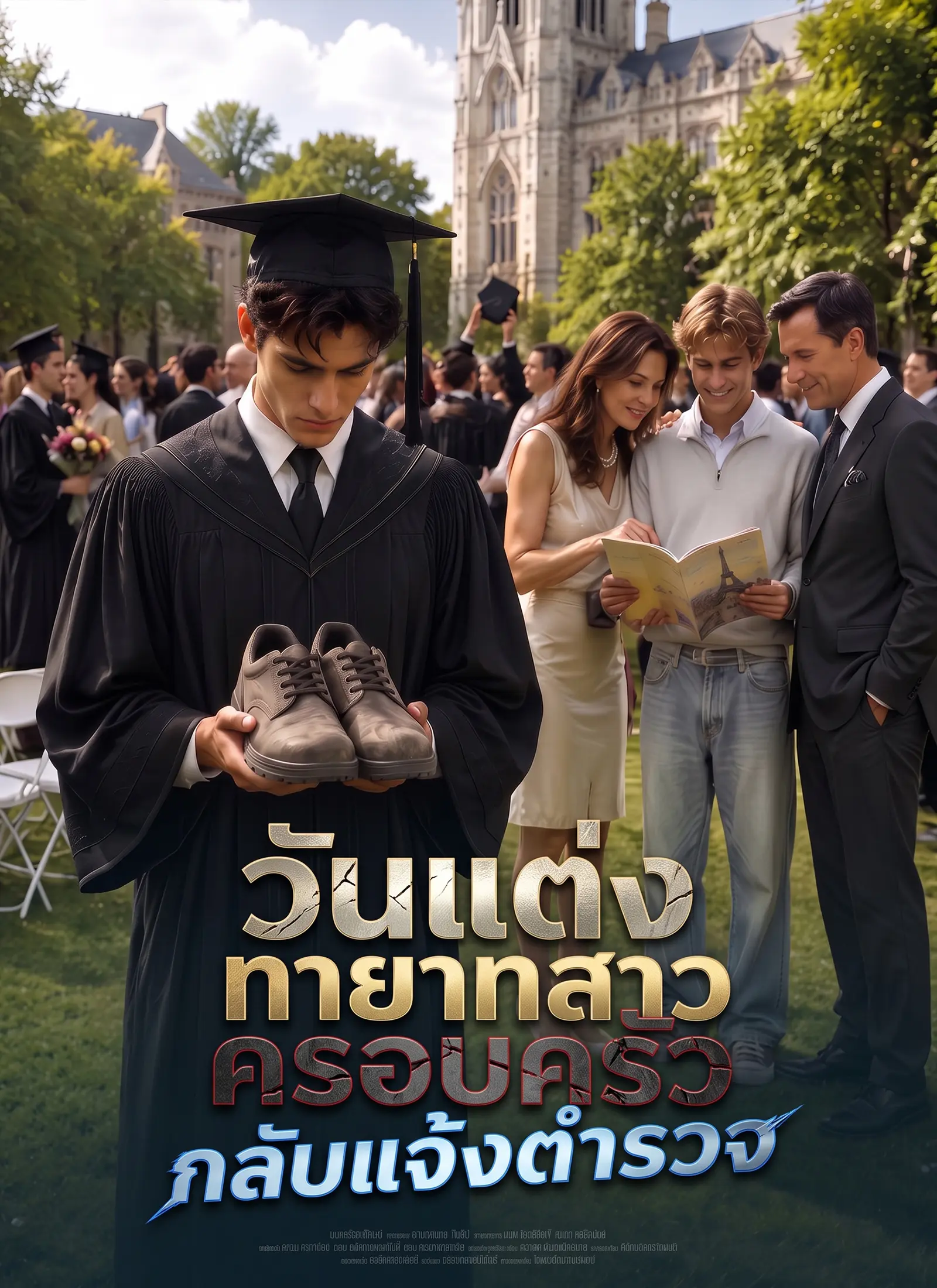 วันแต่งทายาทสาว ครอบครัวกลับแจ้งตำรวจ short drama poster
