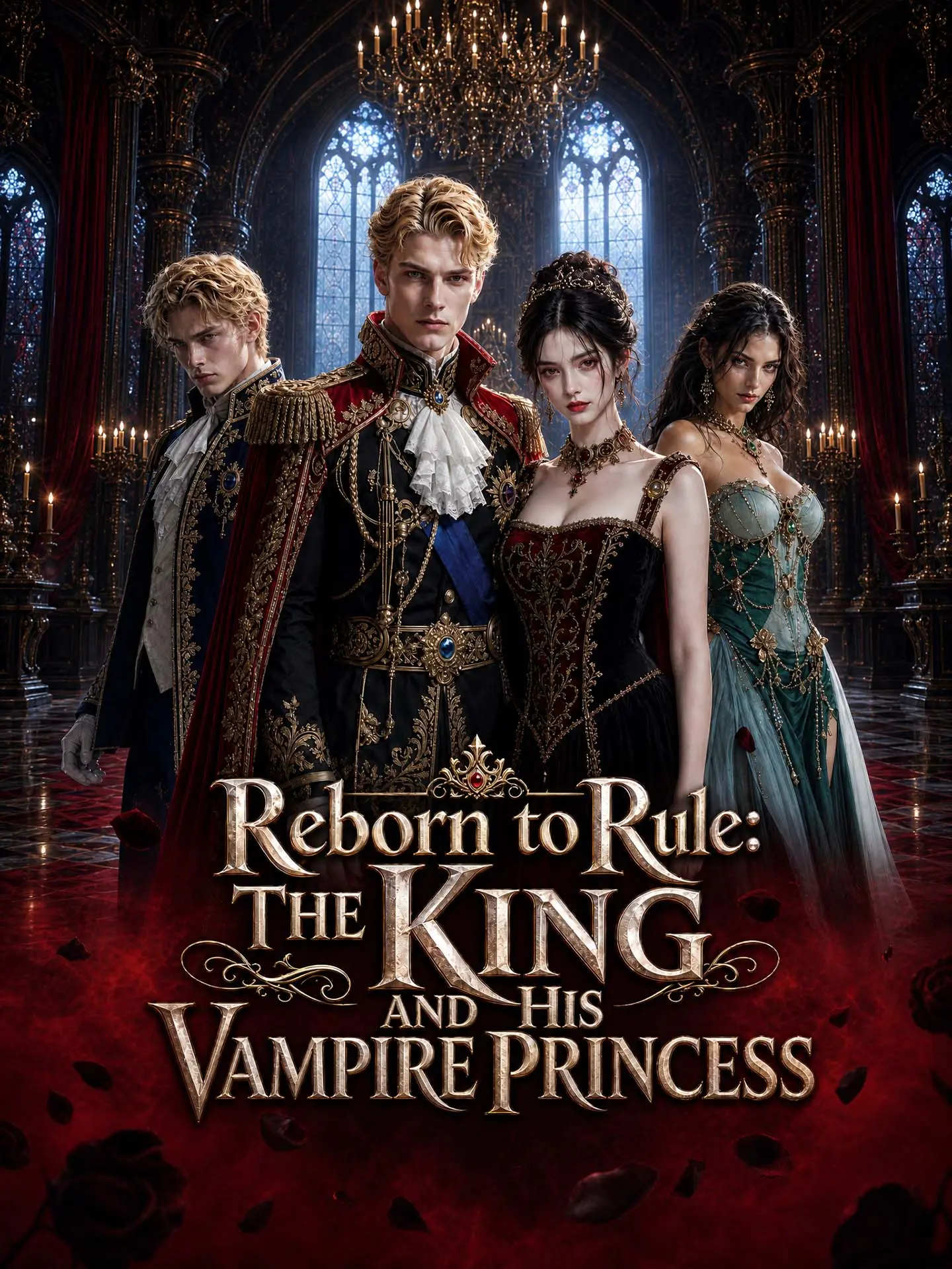 Reborn to Rule: The King and His Vampire Princess short drama poster