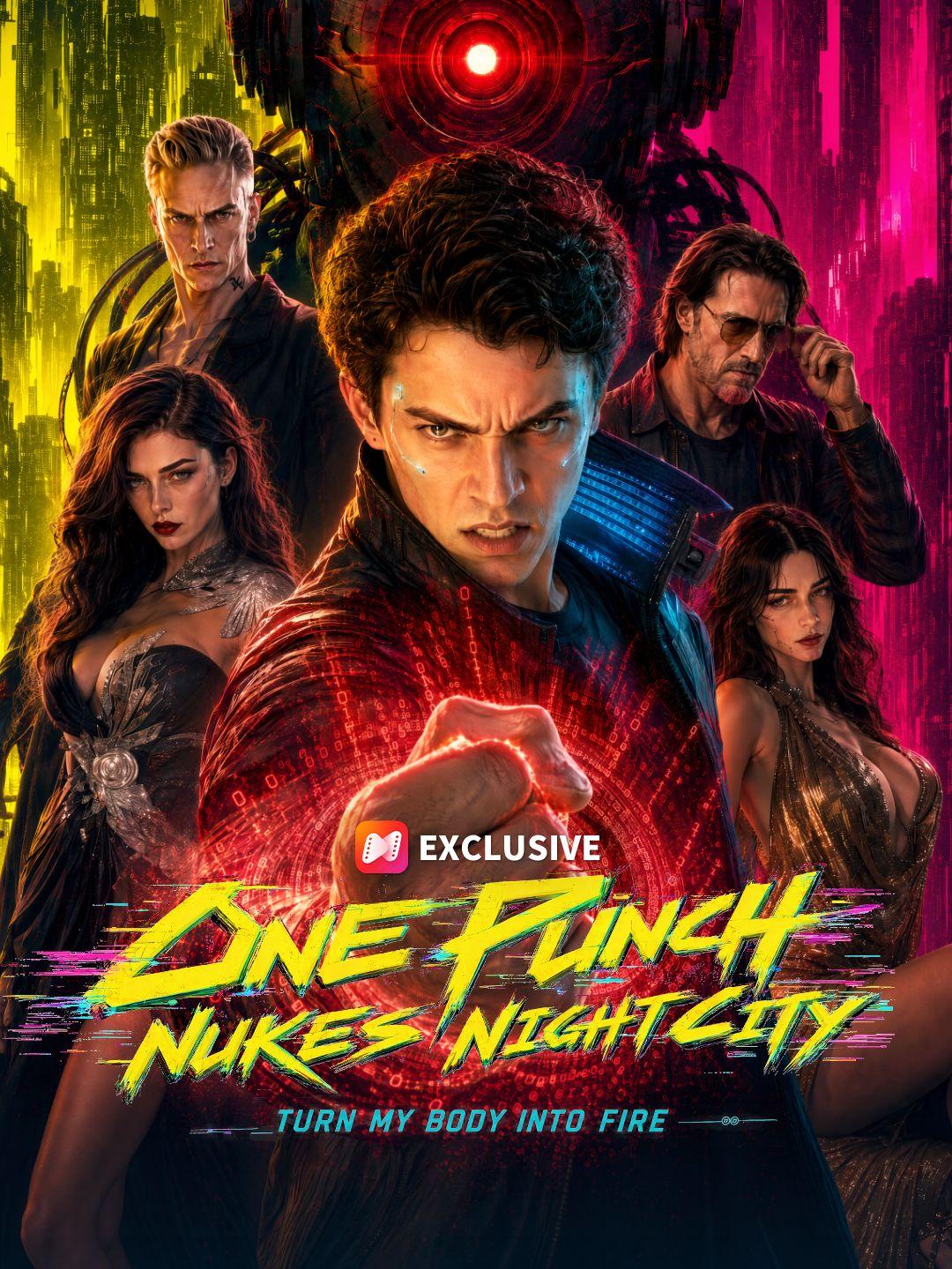One Punch Nukes Night City short drama poster