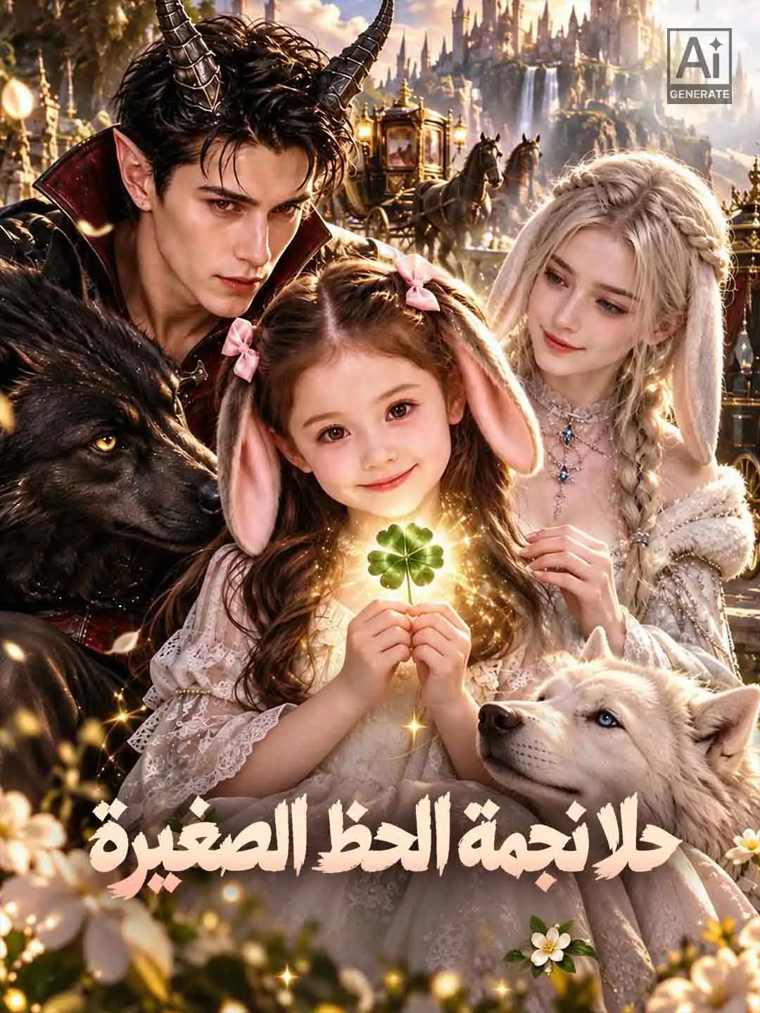 حلا نجمة الحظ الصغيرة short drama poster