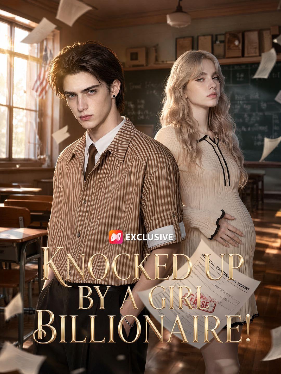 Knocked Up by a Girl Billionaire! short drama poster