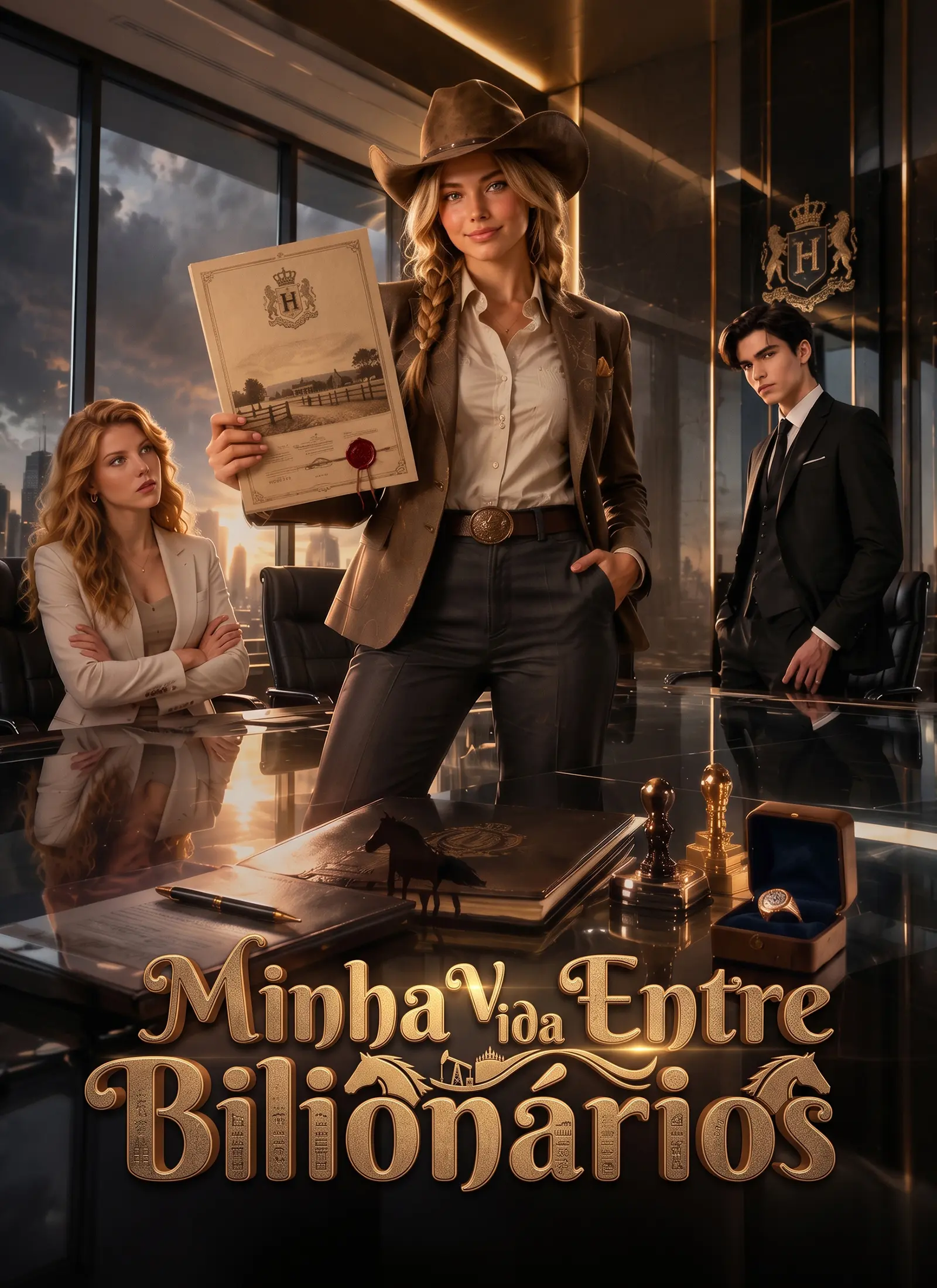 [Dublado]Minha Vida Entre Bilionários short drama poster