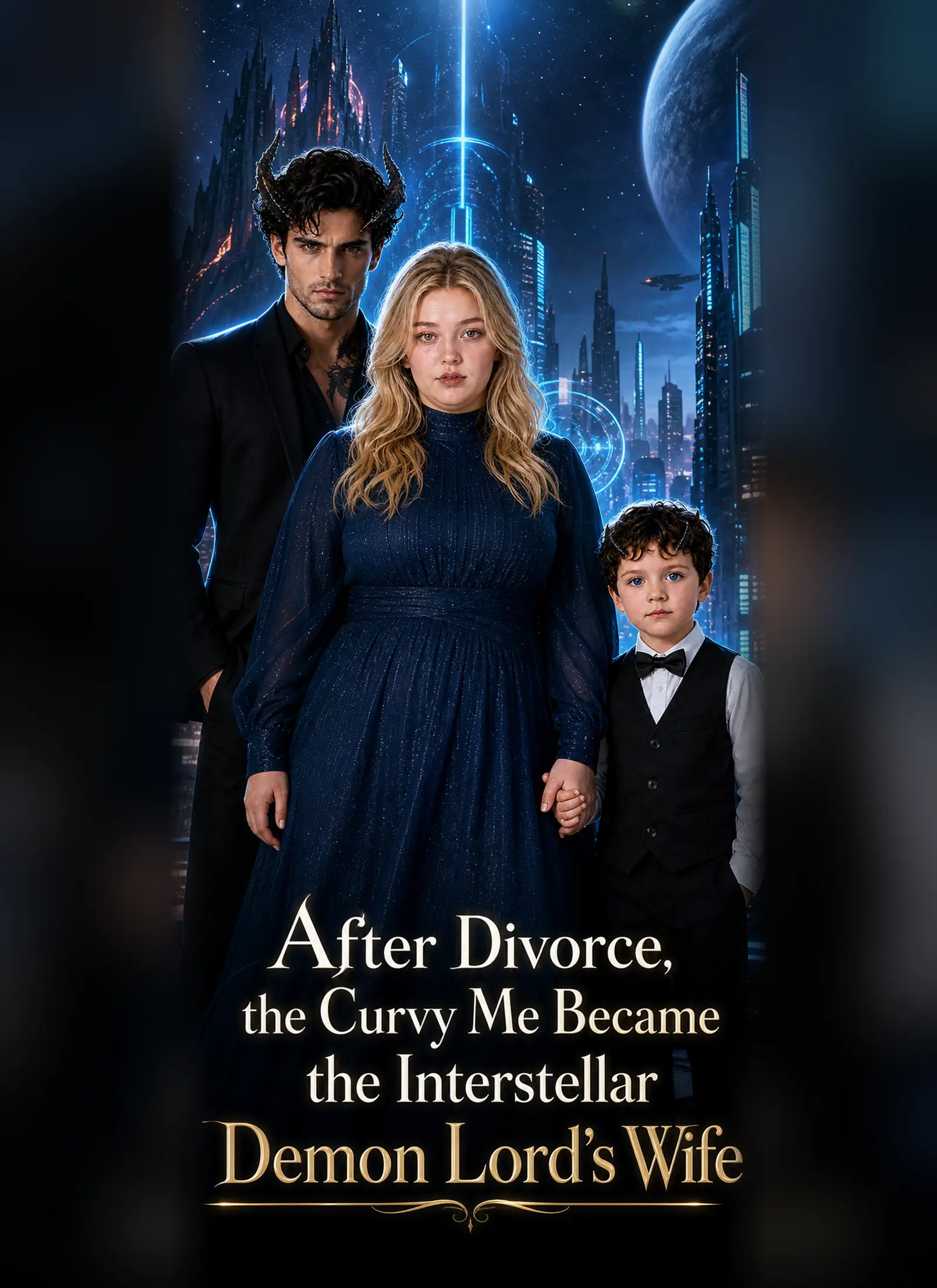 After Divorce, the Curvy Me Became the Interstellar Demon Lord’s Wife short drama poster