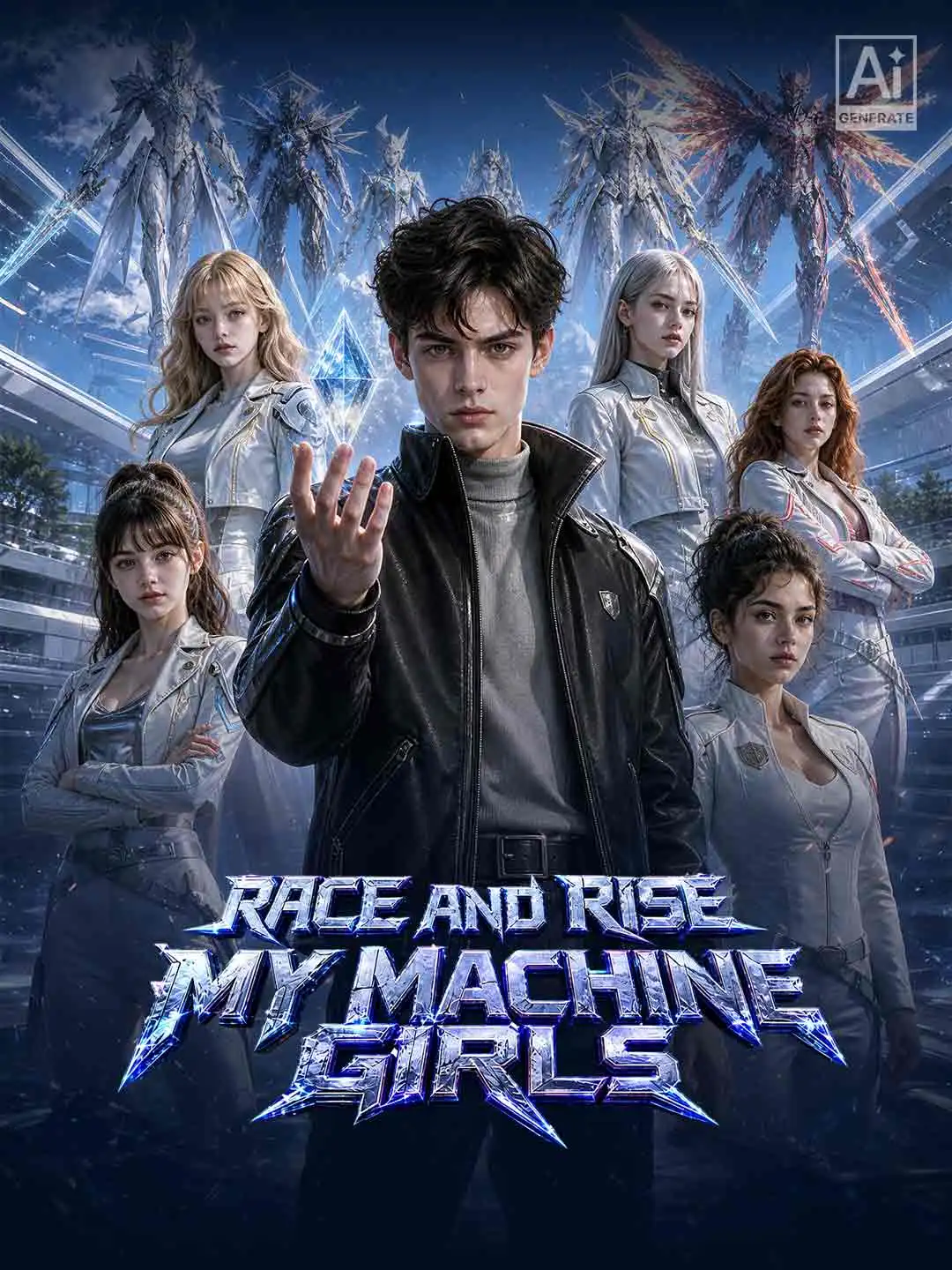 Race and Rise My Machine Girls short drama poster