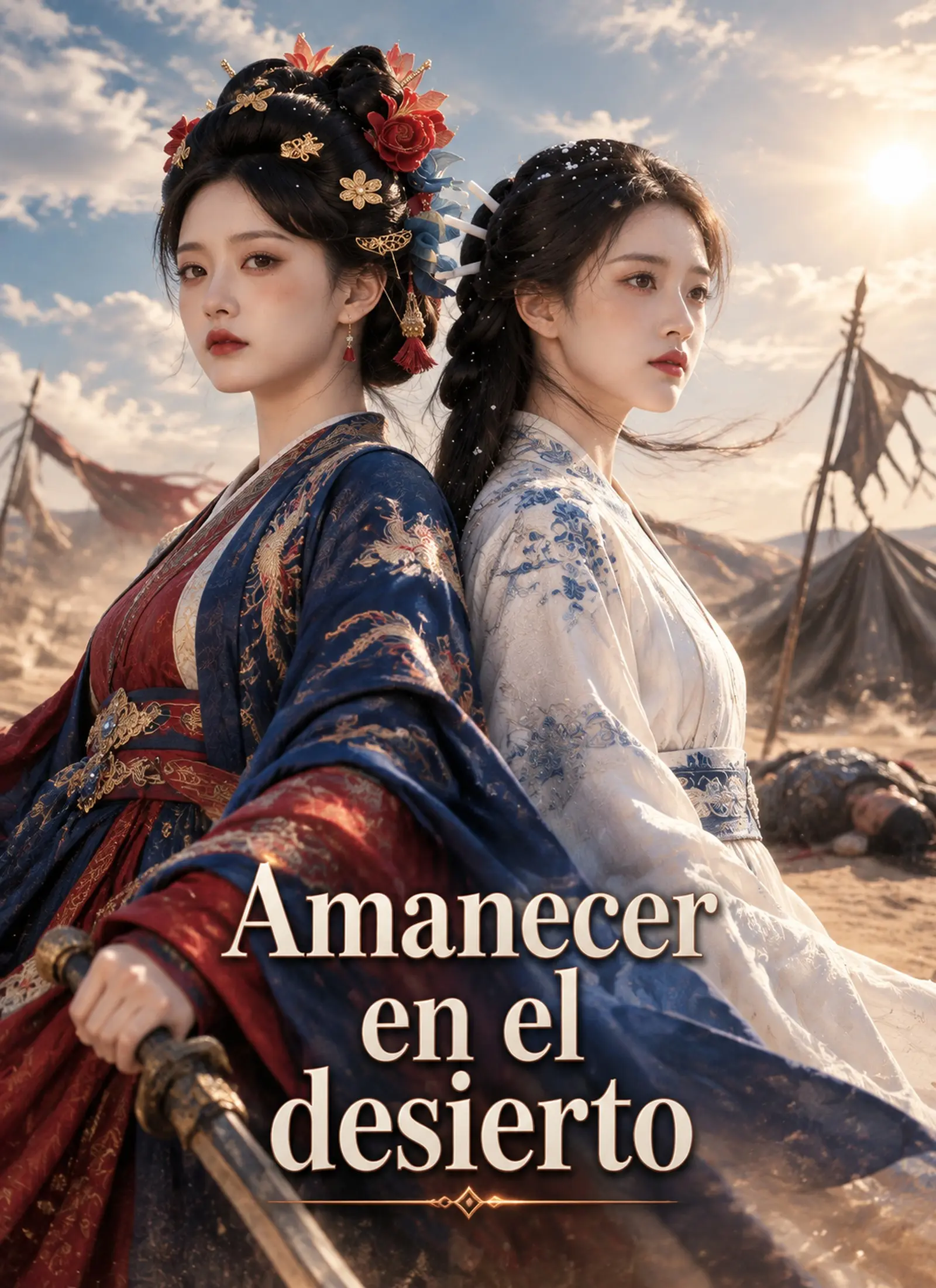 Amanecer en el desierto short drama poster