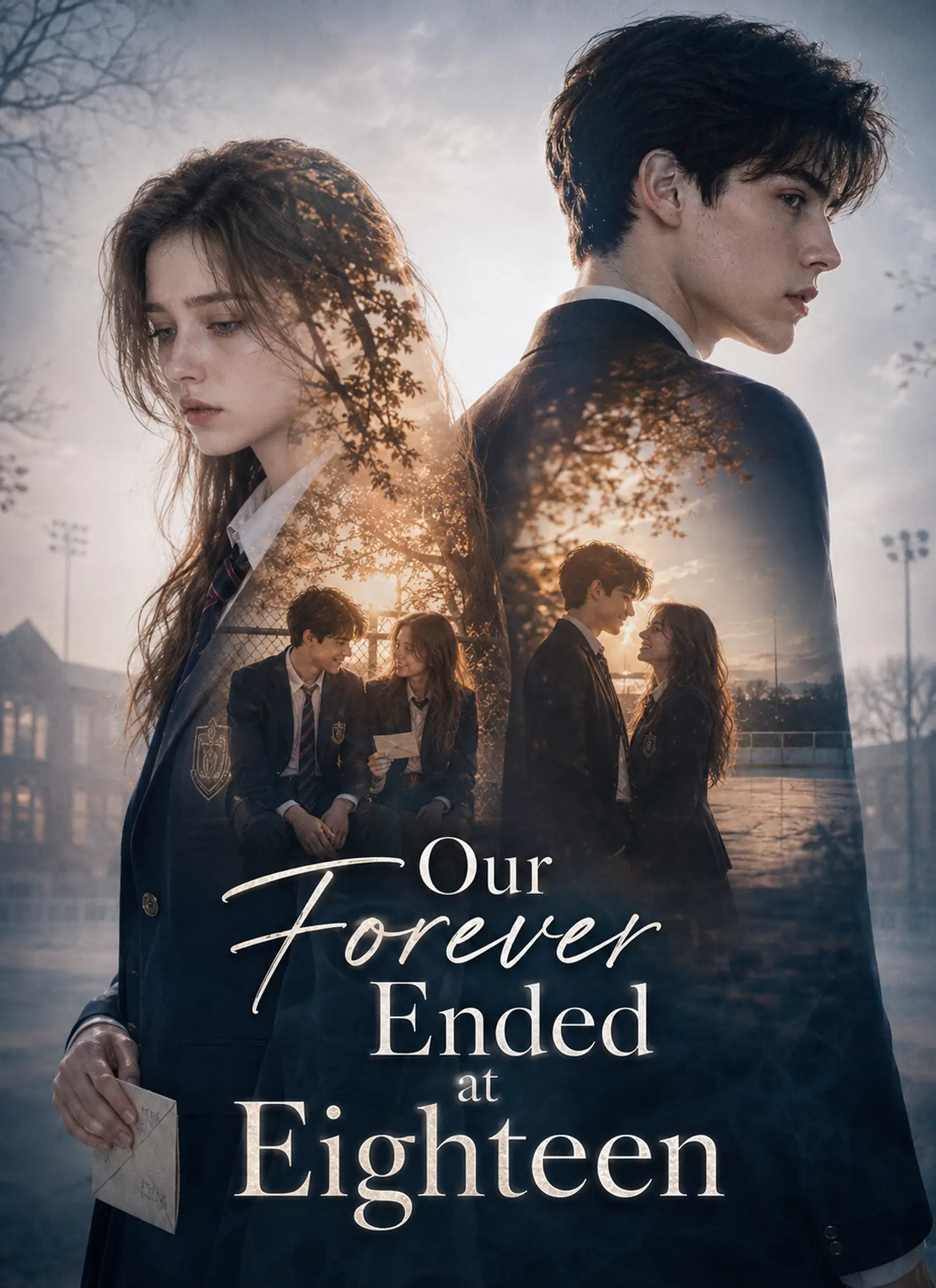 Our Forever Ended at Eighteen short drama poster
