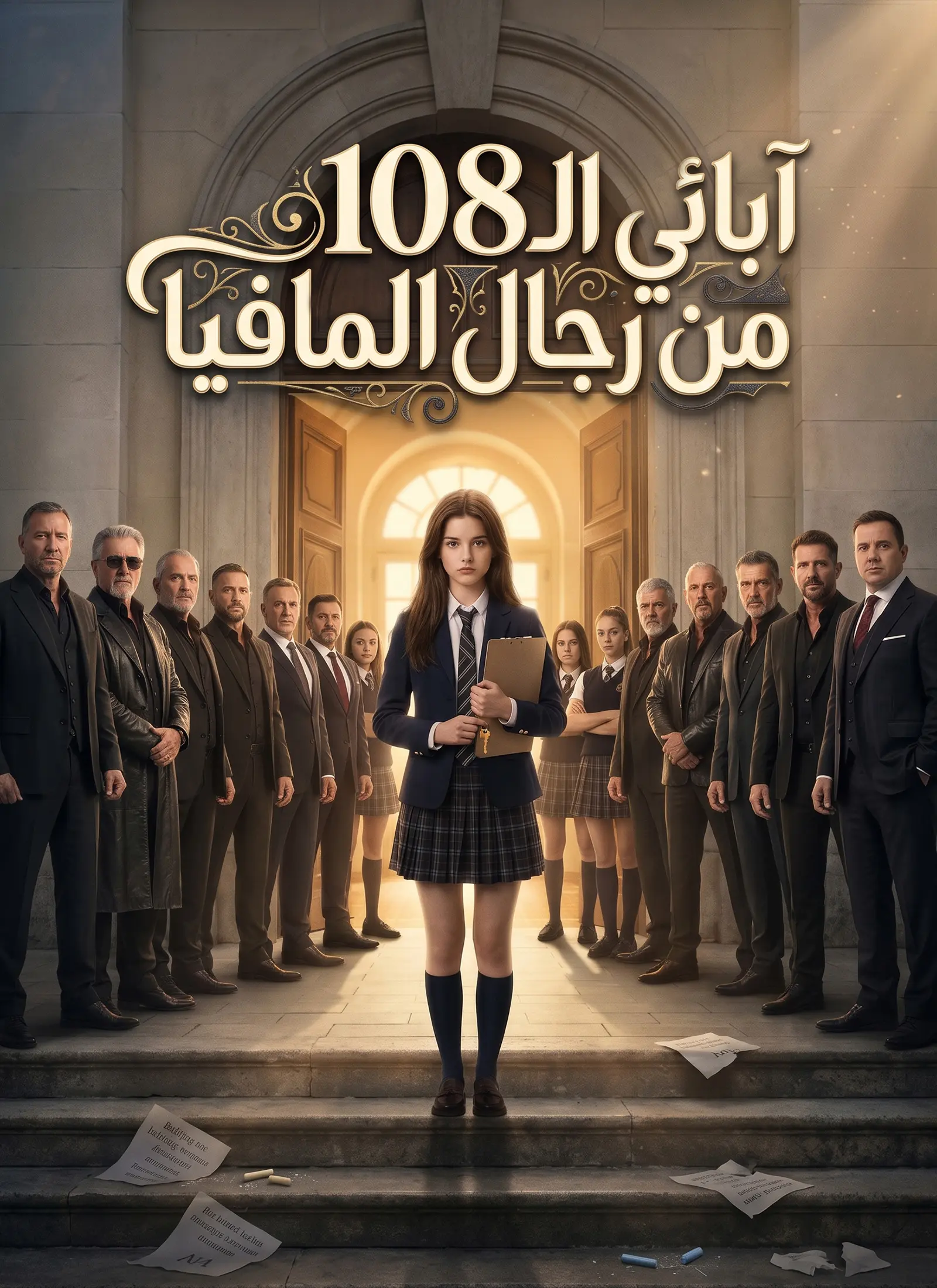 [مدبلج] آبائي الـ108 من رجال المافيا short drama poster