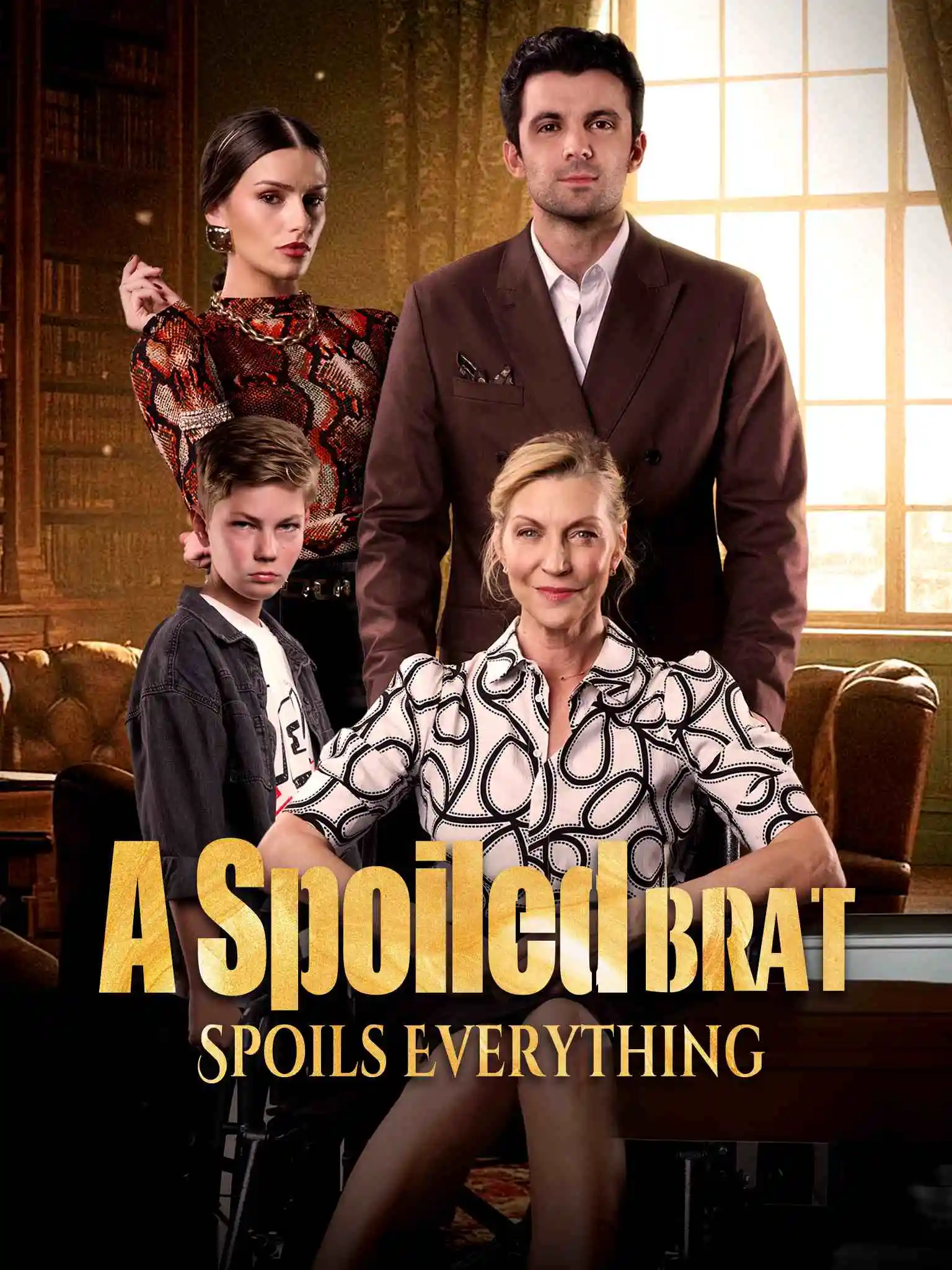 A Spoiled Brat Spoils Everything short drama poster