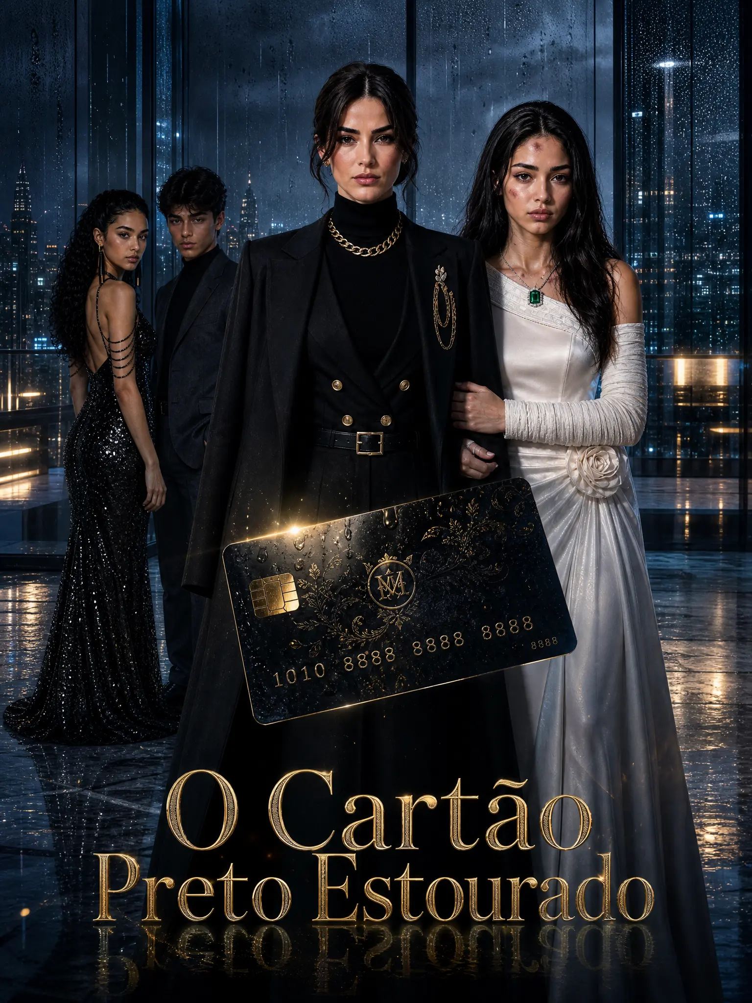 O Cartão Preto Estourado short drama poster