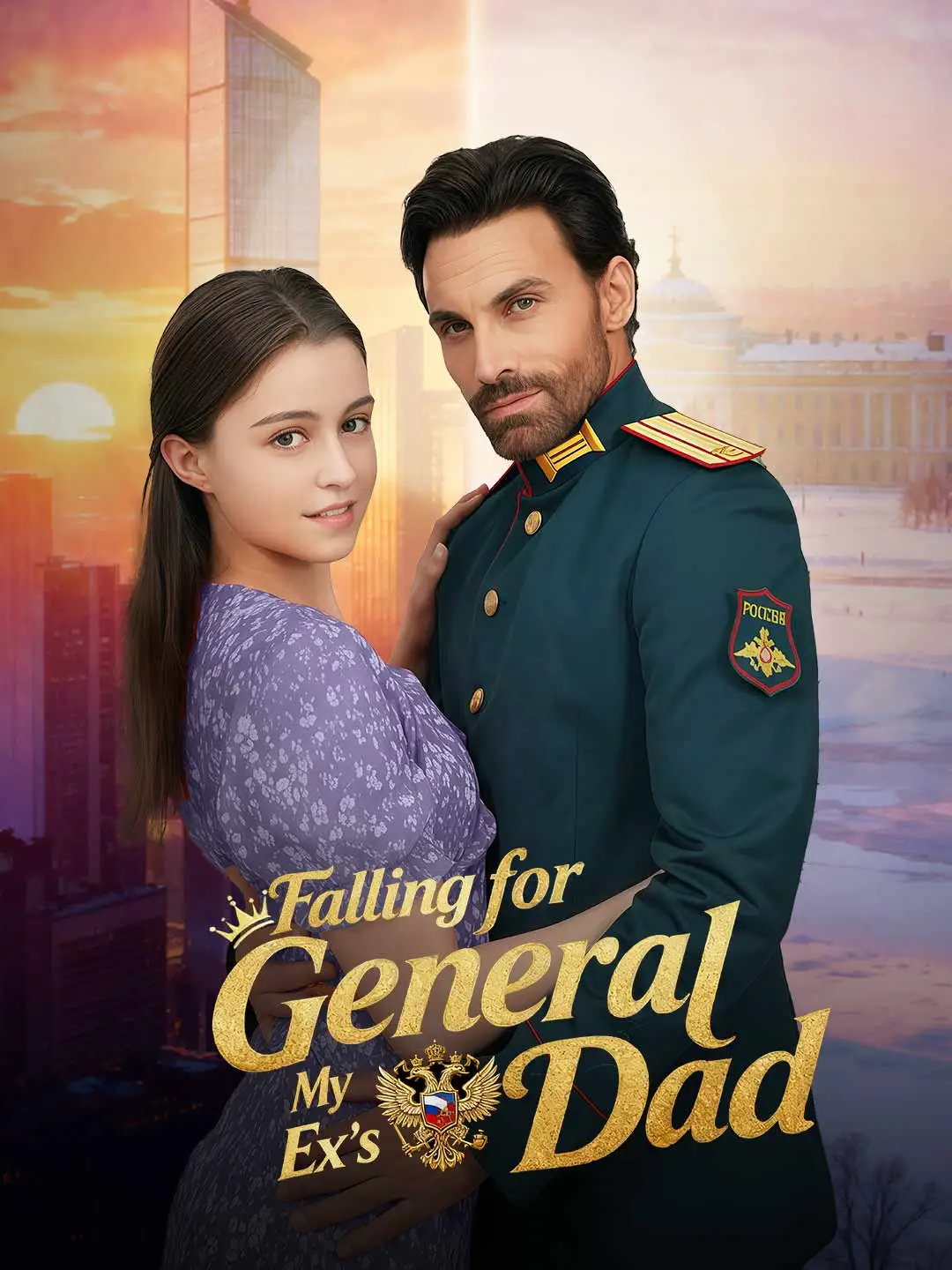 Falling For My Ex's General Dad short drama poster