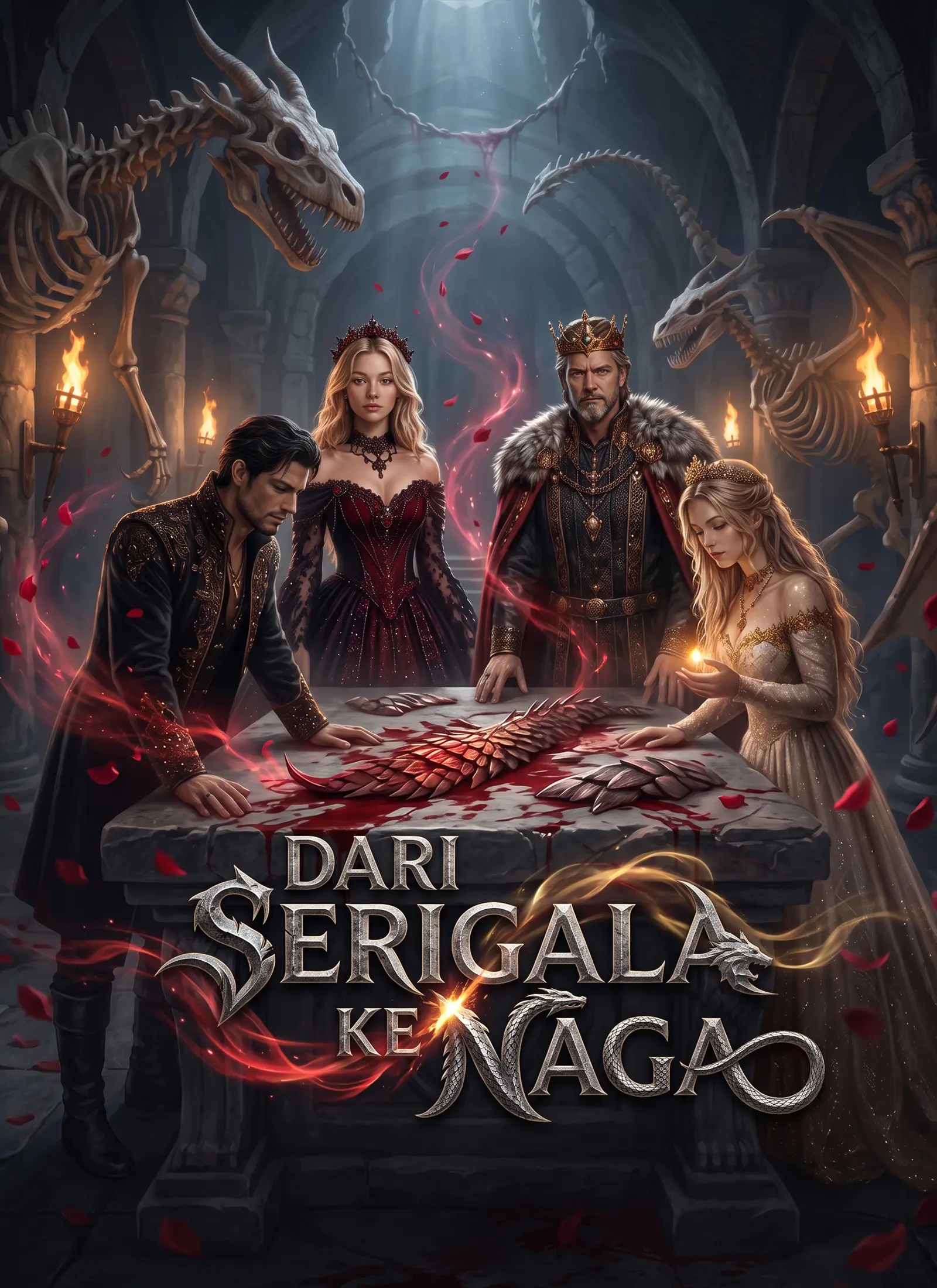 [Dubbing] Dari Serigala ke Naga short drama poster