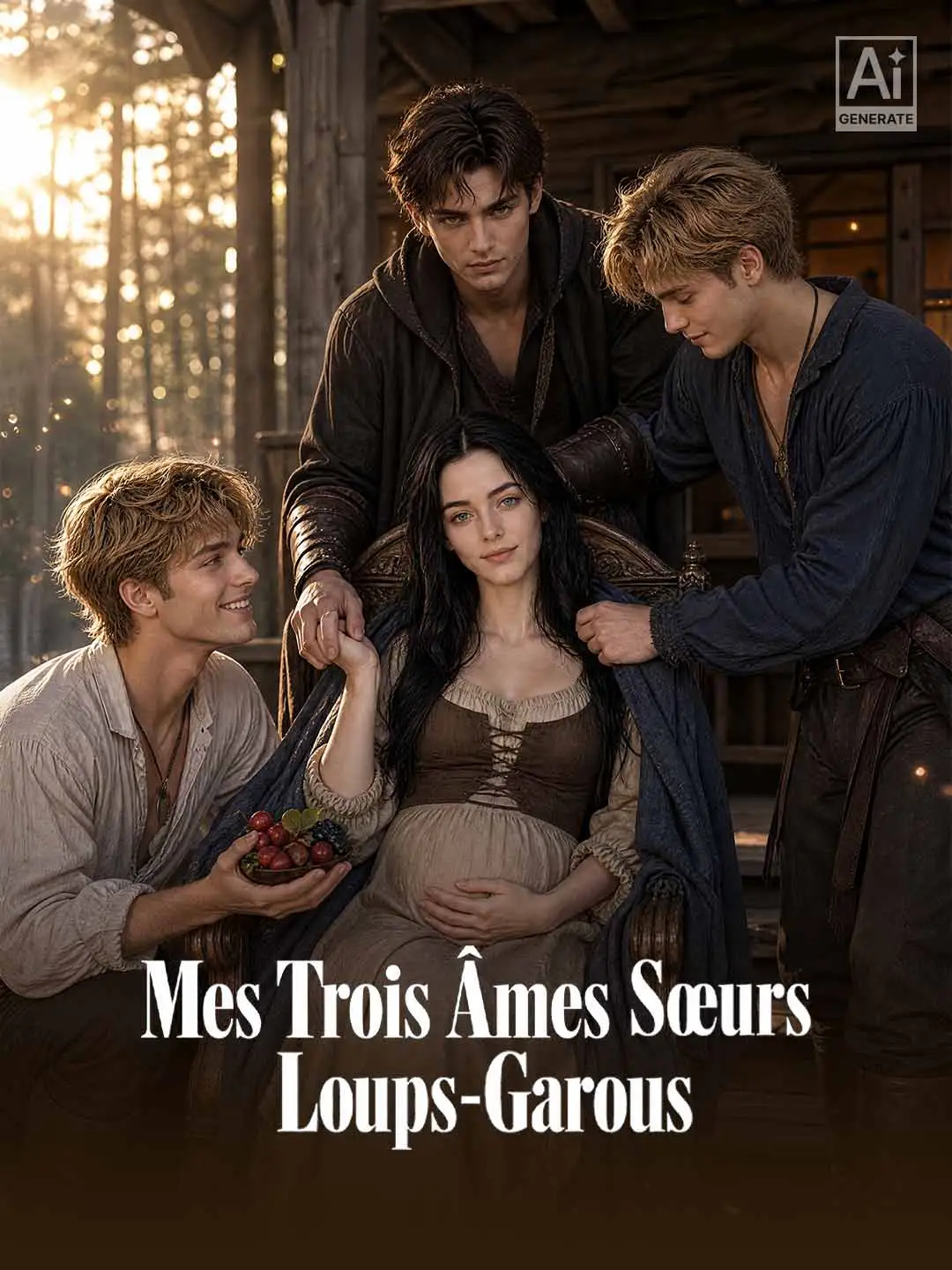 Mes Trois Âmes Sœurs Loups-Garous short drama poster