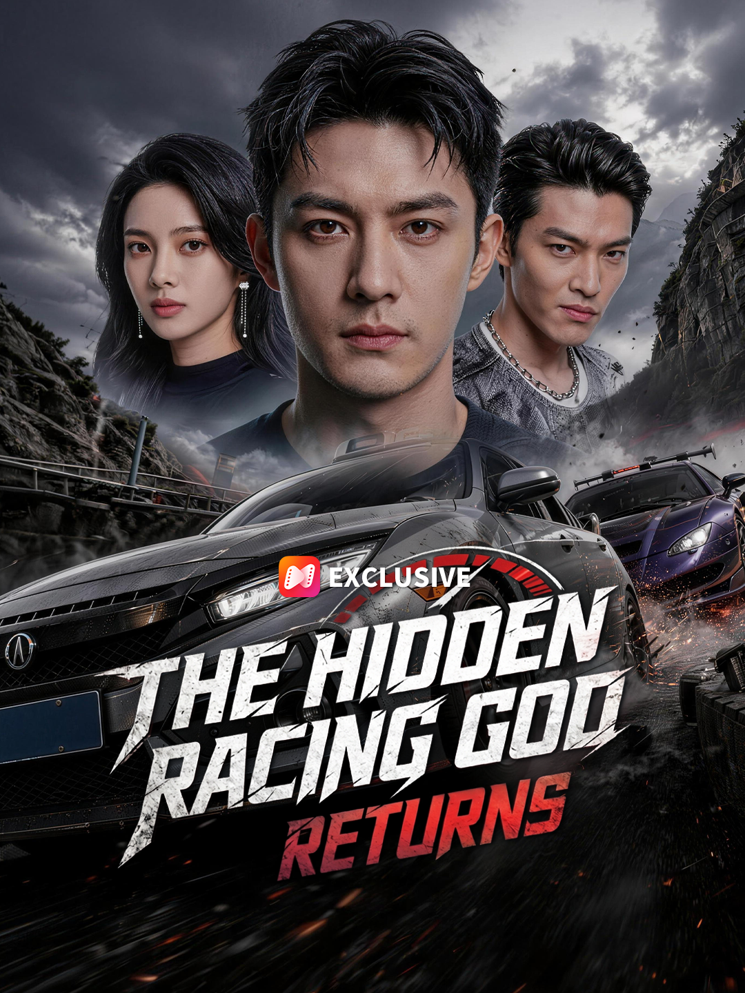 The Hidden Racing God Returns short drama poster