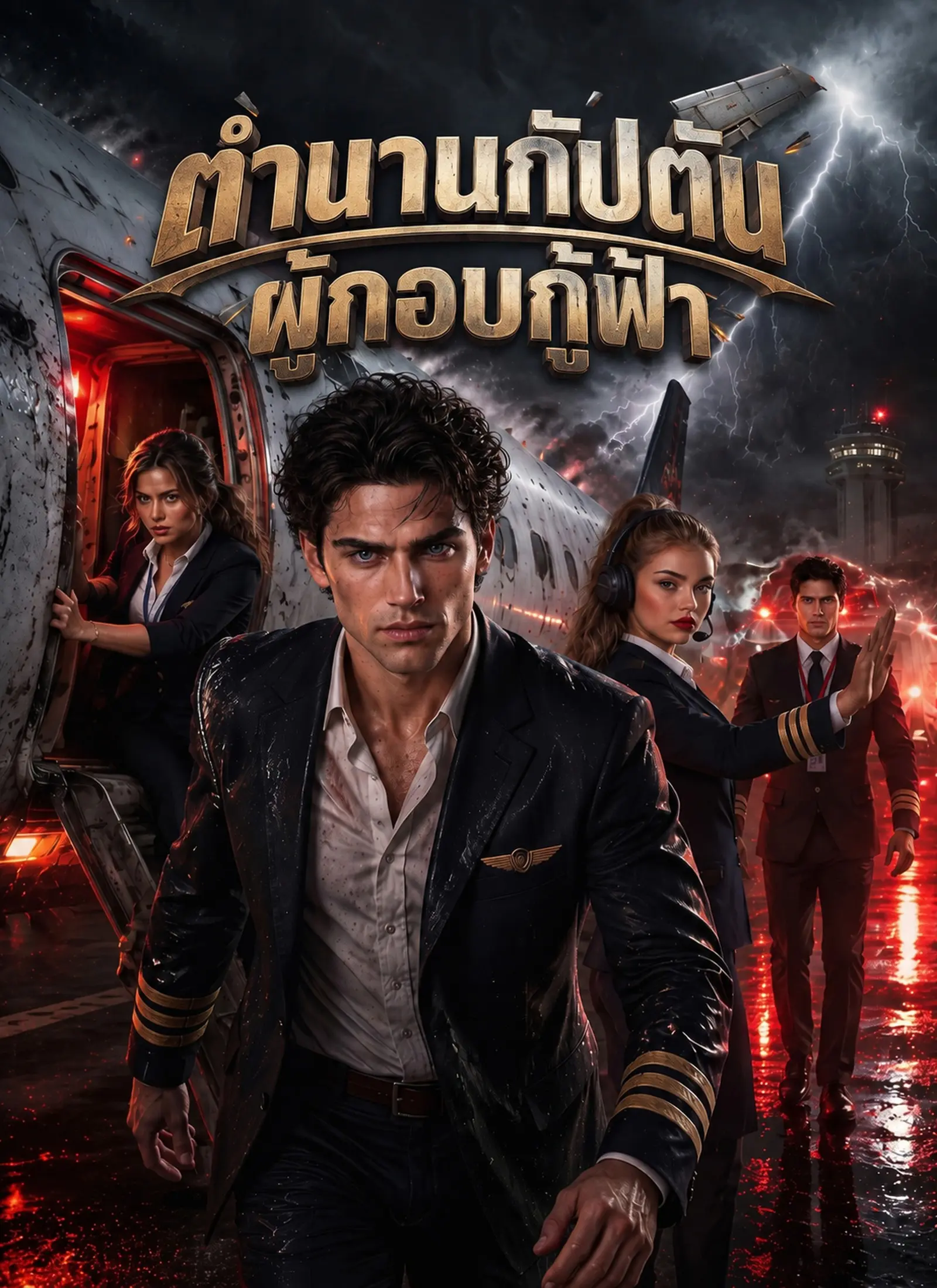 ตำนานกัปตันผู้กอบกู้ฟ้า short drama poster