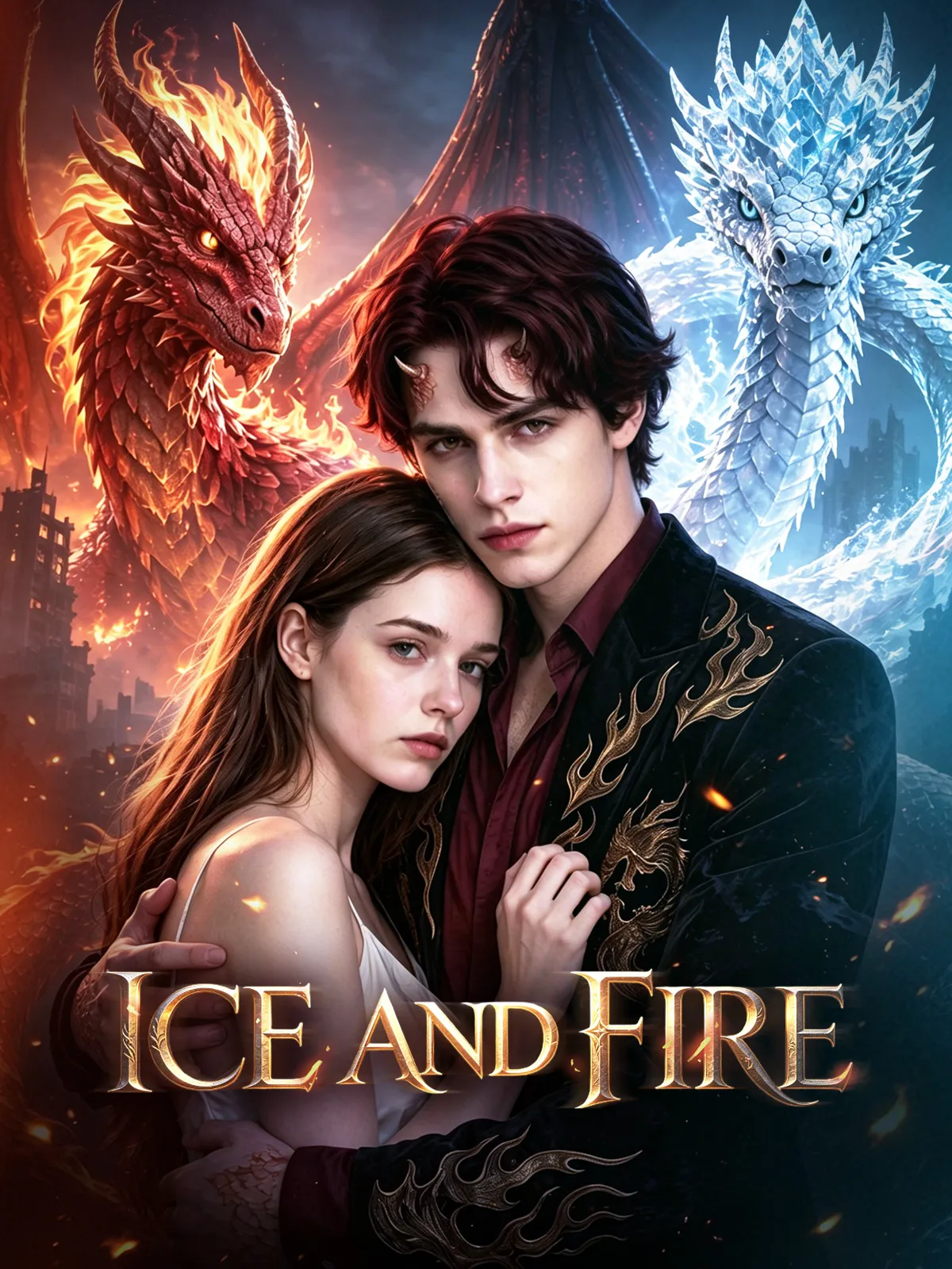 Ice and Fire short drama poster