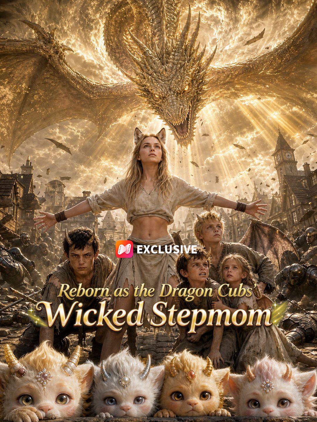 Reborn as the Dragon Cubs' Wicked Stepmom short drama poster