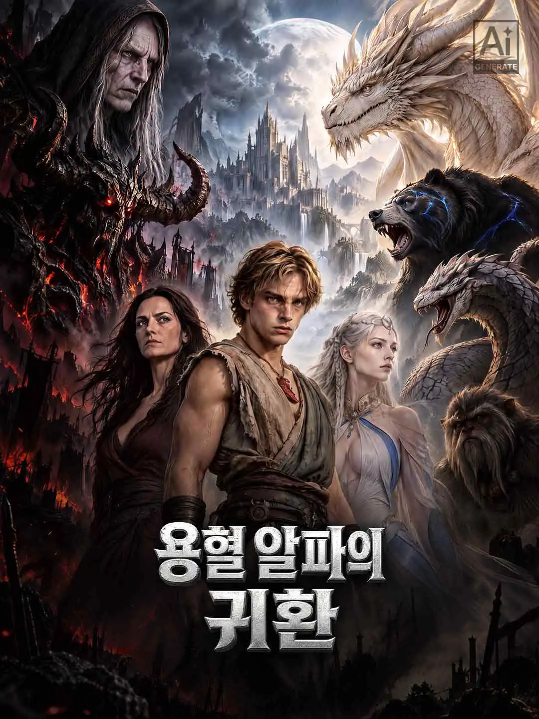 용혈 알파의 귀환 short drama poster