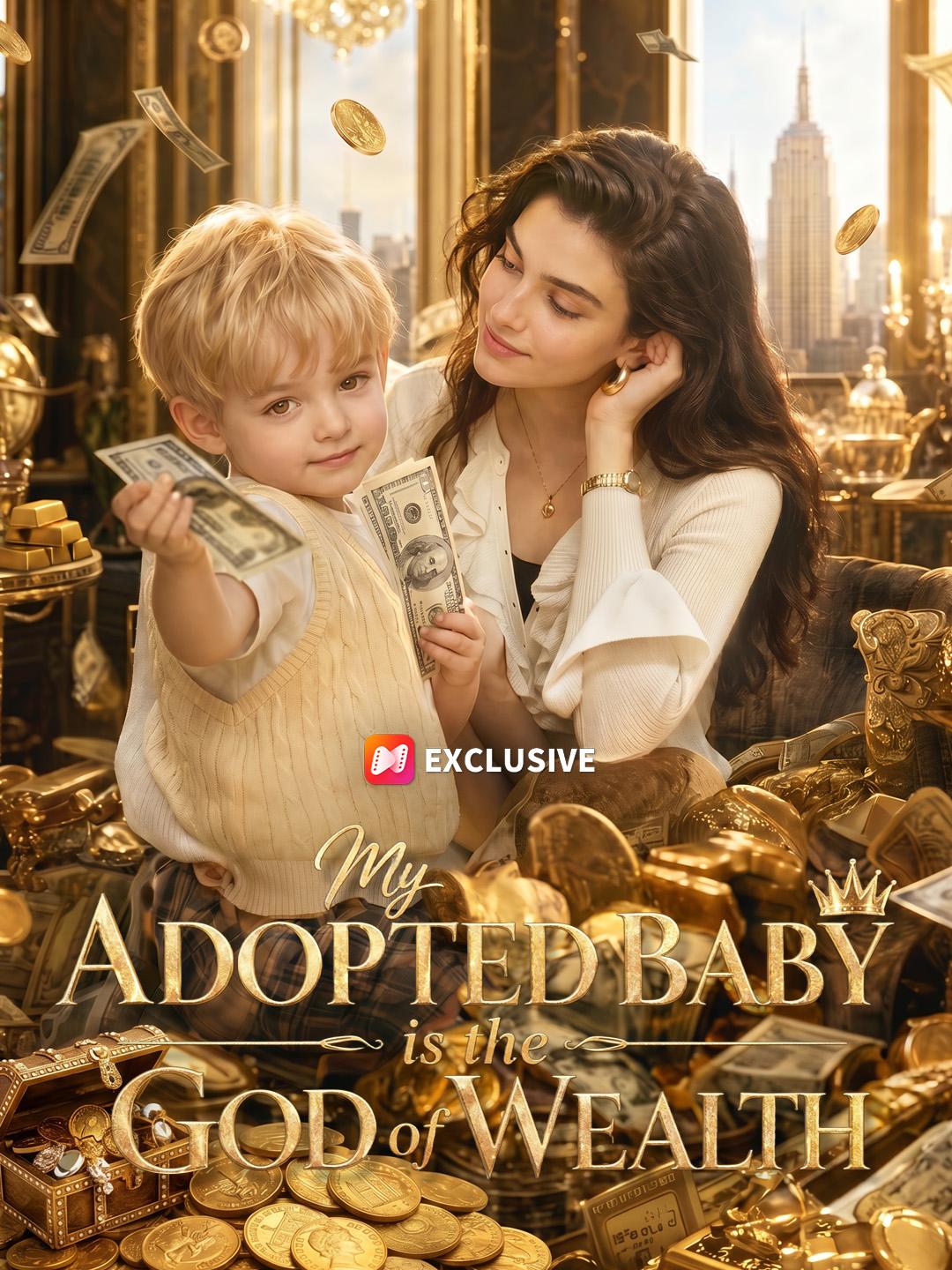 My Adopted Baby is the God of Wealth short drama poster