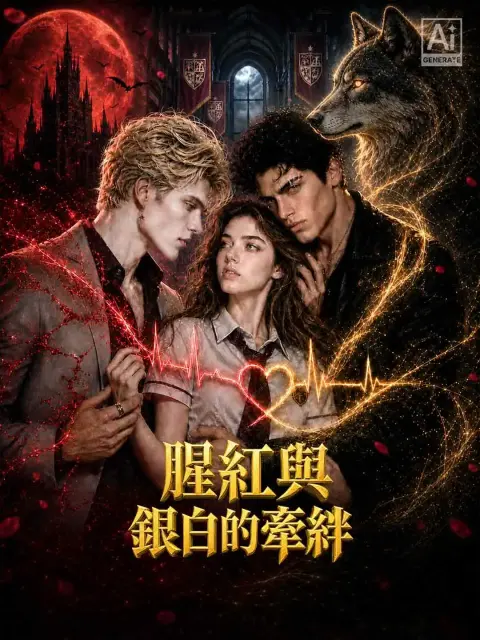 腥紅與銀白的牽絆 short drama poster